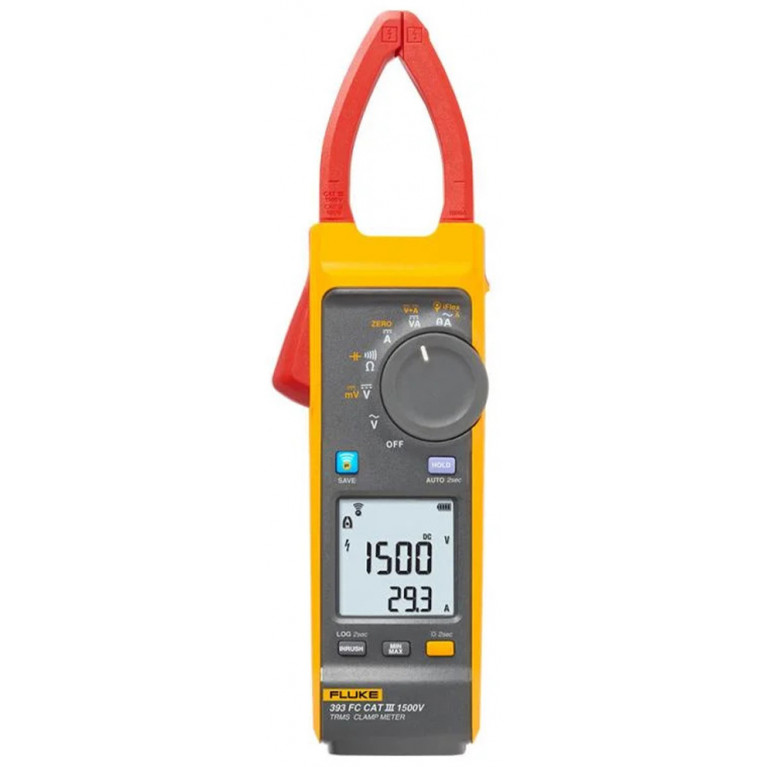 Fluke 393 FC True RMS CAT III 1500 В токоизмерительные клещи