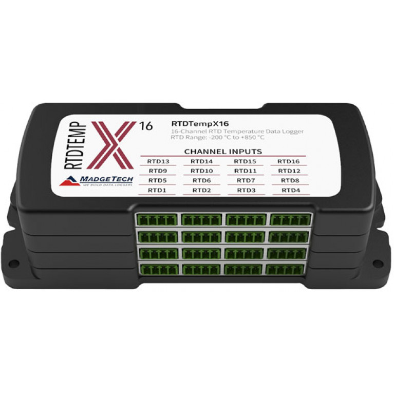Регистраторы данных температуры MadgeTech RTDTempX