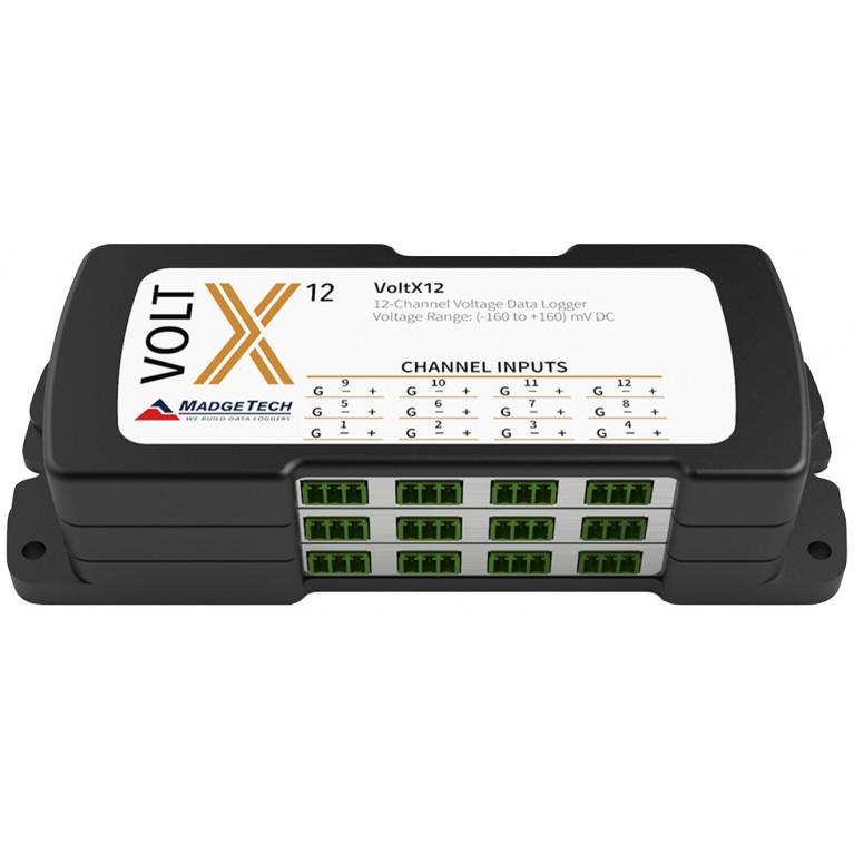 Регистратор данных напряжения серии MadgeTech VoltX