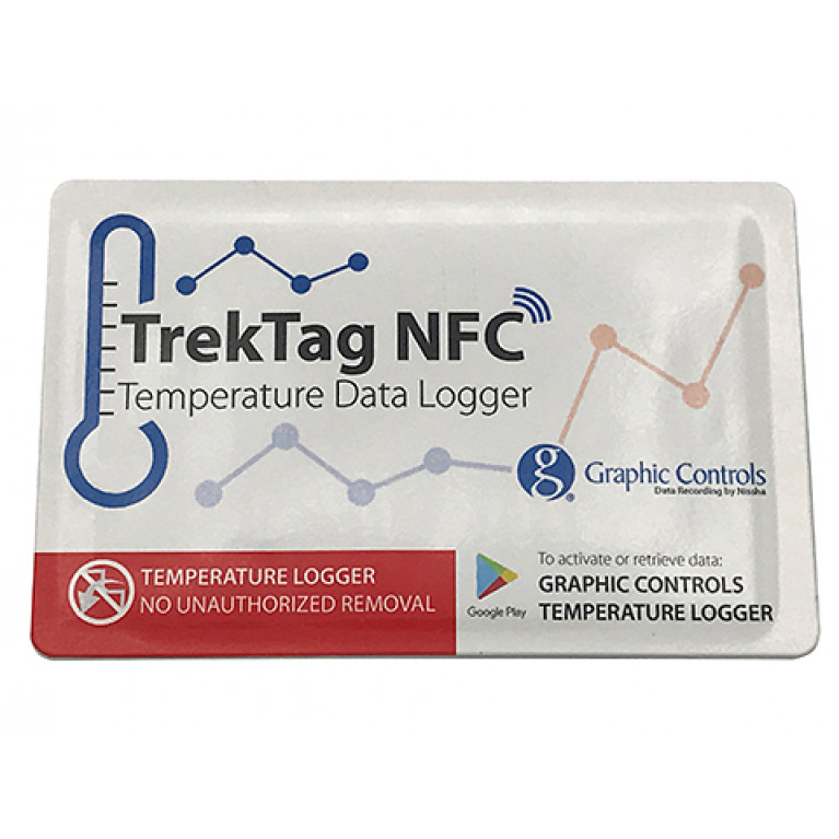 Графические элементы управления TrekTag NFC Регистратор данных температуры Графические элементы управления TrekTag NFC Регистратор данных температуры