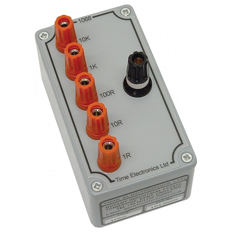 Time Electronics 1068 Коробка фиксированного сопротивления Time Electronics 1068 Коробка фиксированного сопротивления
