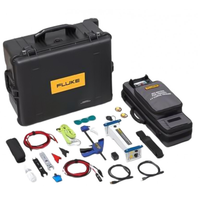 Анализатор фотоэлектрических систем Fluke PVA-1500HE2, прибор для построения вольт-амперных характеристик