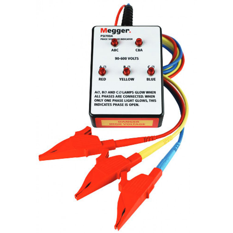 Индикатор последовательности фаз Megger PSI700A