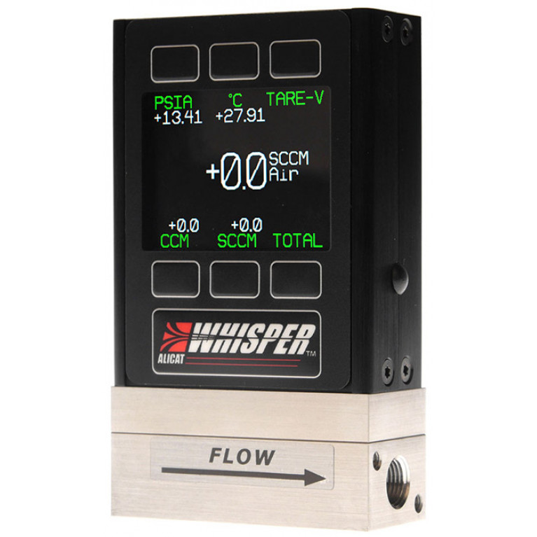 Массовый расходомер Alicat Scientific Whisper серии MW Массовый расходомер Alicat Scientific Whisper серии MW