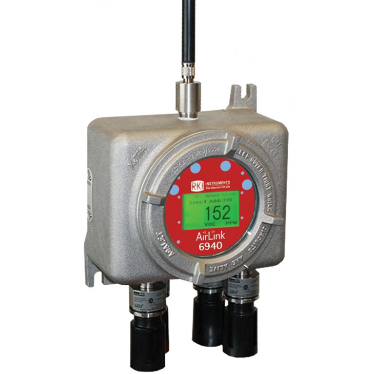 Беспроводной четырехканальный передатчик RKI Instruments AirLink 6940XP Беспроводной четырехканальный передатчик RKI Instruments AirLink 6940XP