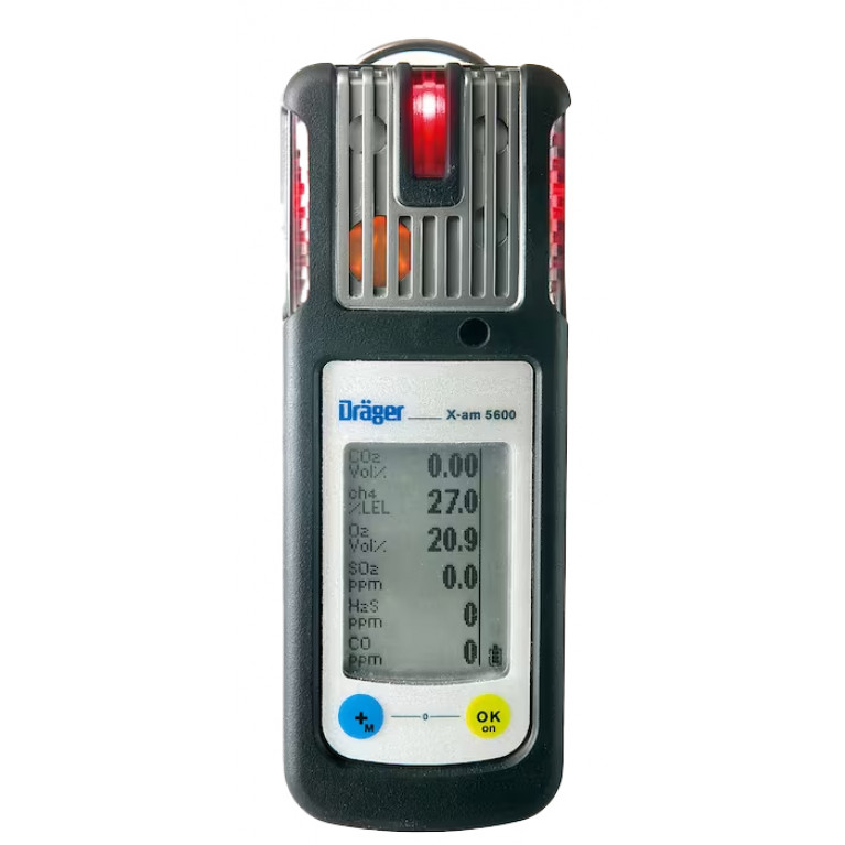 Draeger X-AM 5600 Персональный монитор и многоканальный газоанализатор Draeger X-AM 5600 Персональный монитор и многоканальный газоанализатор