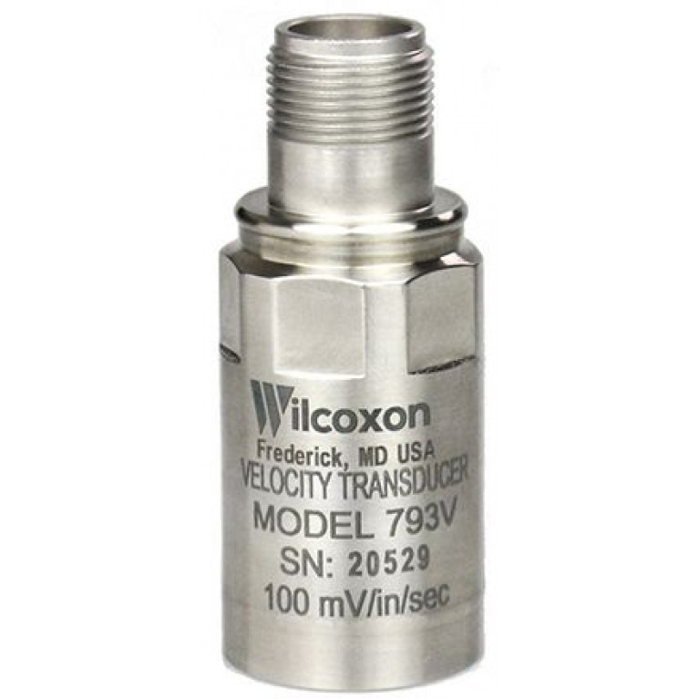 Wilcoxon Sensing Technologies 793V Высокопроизводительный акселерометр скорости Wilcoxon Sensing Technologies 793V Высокопроизводительный акселерометр скорости