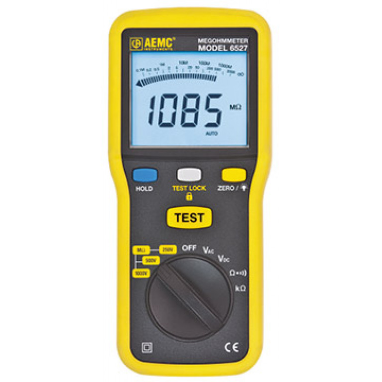 Цифровой мегаомметр AEMC Model 6527