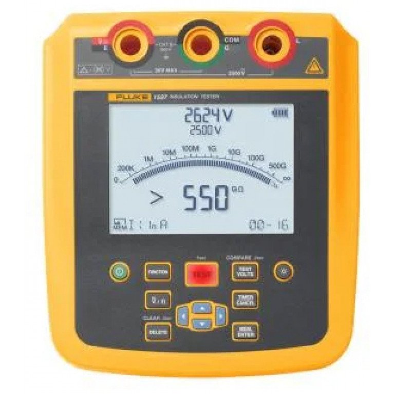 Fluke 1535 и 1537 Тестер сопротивления изоляции и мегаомметры