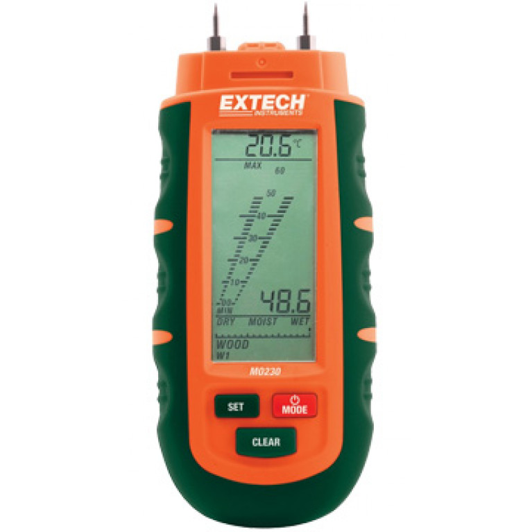 Карманный измеритель влажности Extech MO230