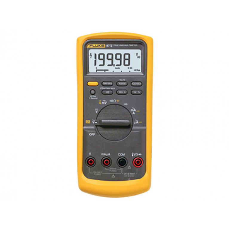 Fluke 87V Промышленный мультиметр True-RMS с датчиком температуры Fluke 87V Промышленный мультиметр True-RMS с датчиком температуры