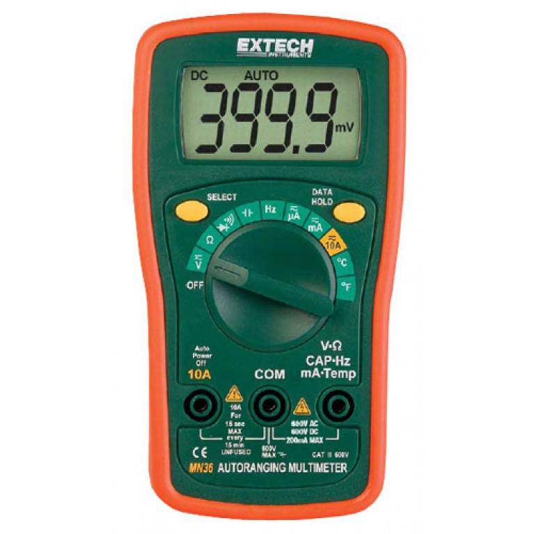 Мини цифровые мультиметры Extech MN35/36