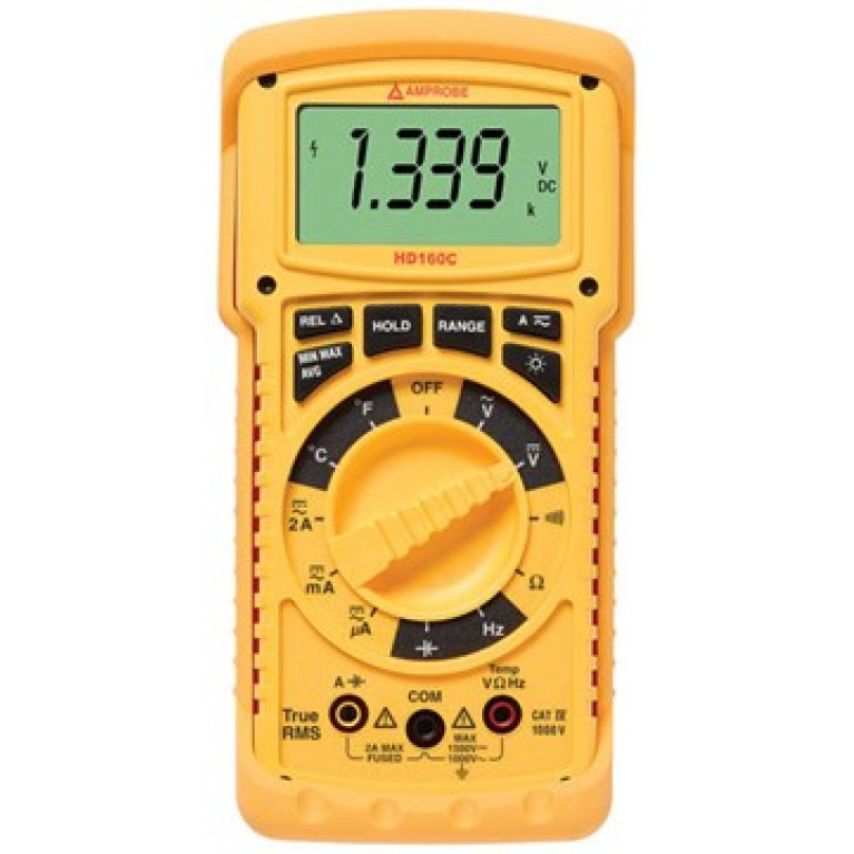 Цифровой мультиметр Amprobe HD160C для тяжелых условий эксплуатации Цифровой мультиметр Amprobe HD160C для тяжелых условий эксплуатации
