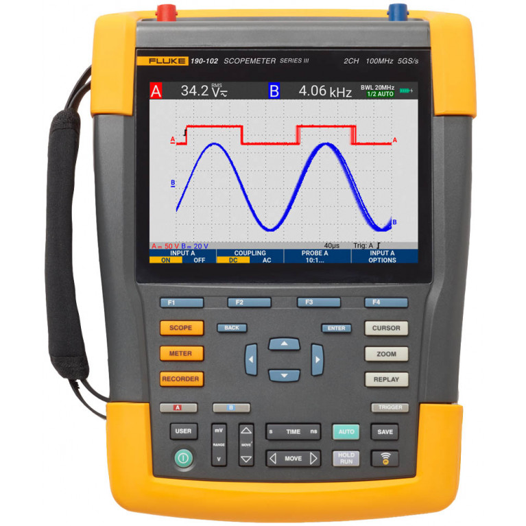 Осциллограф Fluke 190 серии III ScopeMeter