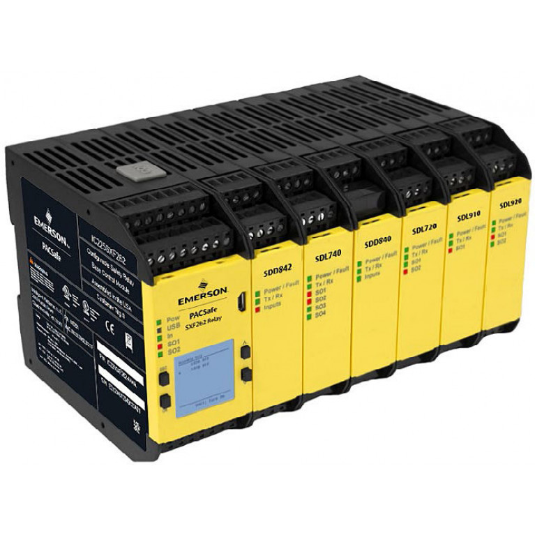 Настраиваемые контроллеры безопасности Emerson PACSafe Настраиваемые контроллеры безопасности Emerson PACSafe