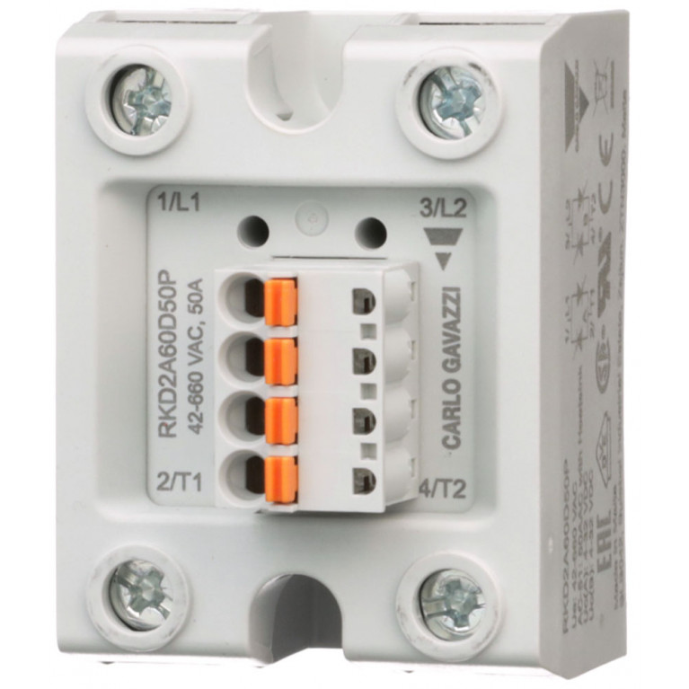 Carlo Gavazzi RKD2A23D50P 2-полюсное твердотельное реле