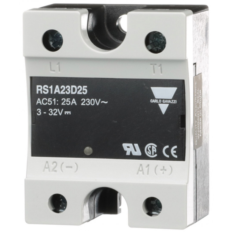 Твердотельное реле серии Carlo Gavazzi RS1A