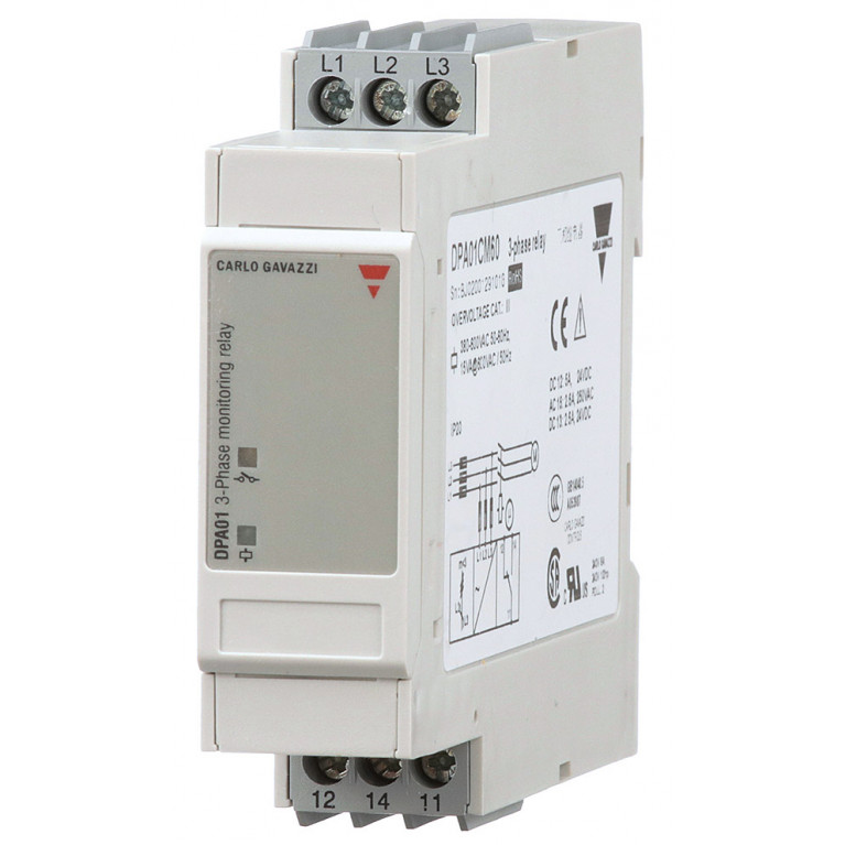 Реле контроля серии DPA01 / PPA01 от Carlo Gavazzi