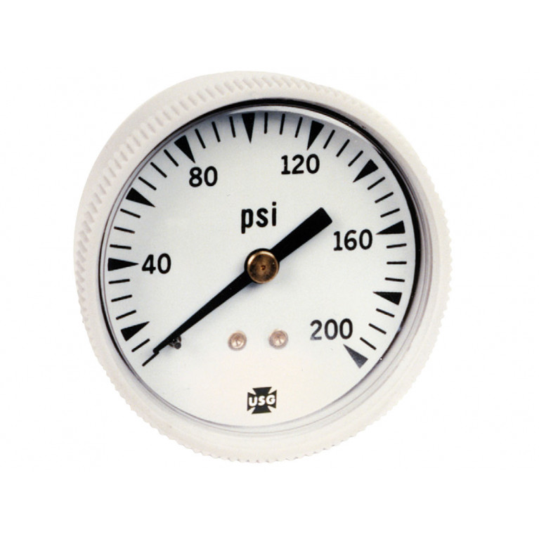Манометр US Gauge Model 590, устойчивый к погодным условиям и общепромышленному использованию Манометр US Gauge Model 590, устойчивый к погодным условиям и общепромышленному использованию