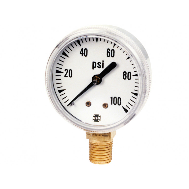 Манометр US Gauge Model 590, устойчивый к погодным условиям и общепромышленному использованию