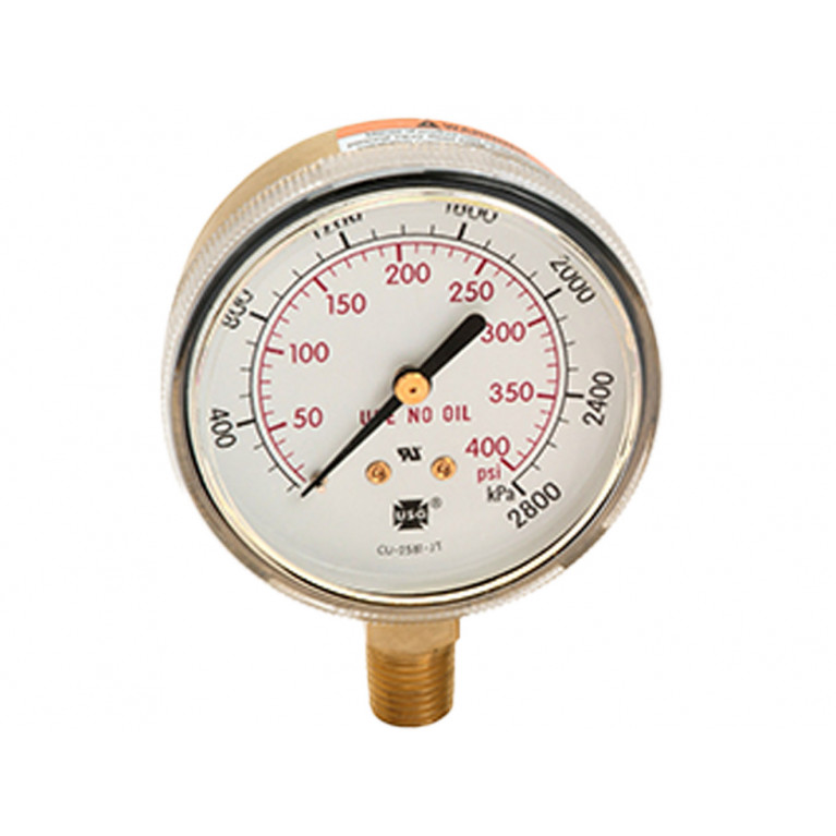 Манометр US Gauge Model 600 для сварки и сжатого газа