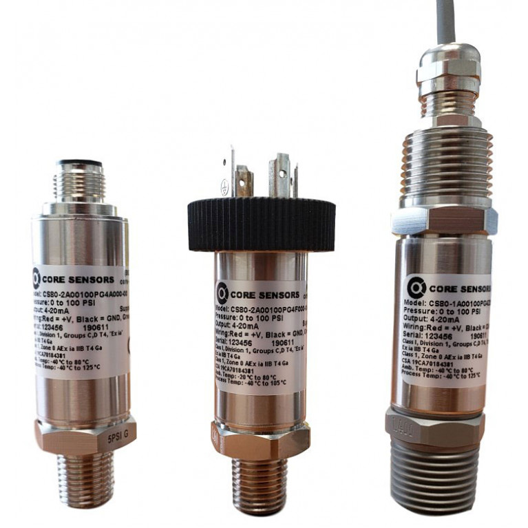 Core Sensors CS81 Искробезопасный датчик низкого давления Core Sensors CS81 Искробезопасный датчик низкого давления