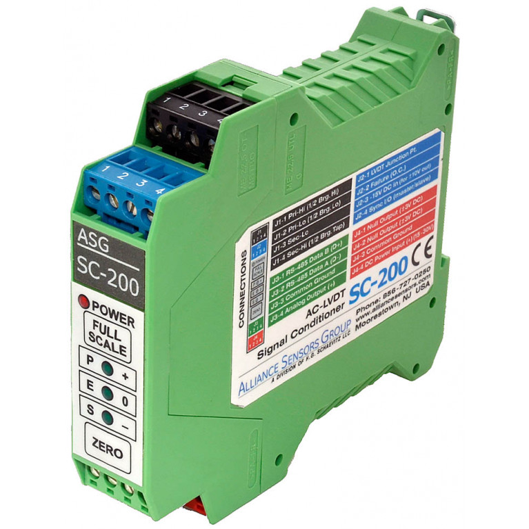 Alliance Sensors Group SC-200 LVDT-трансмиттер Alliance Sensors Group SC-200 LVDT-трансмиттер