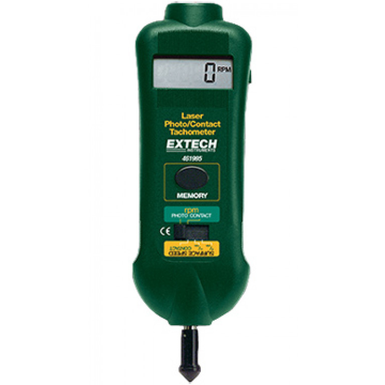 Extech 461895 и 461995 Комбинированное фото / Контактный тахометр Extech 461895 и 461995 Комбинированное фото / Контактный тахометр
