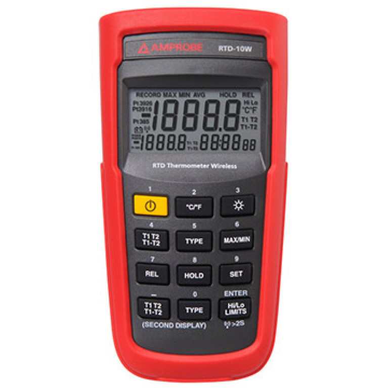 Беспроводной термометр сопротивления Amprobe RTD-10W