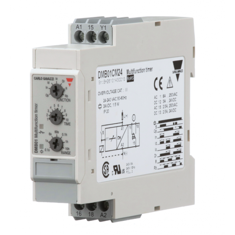 Таймеры Carlo Gavazzi серии D
