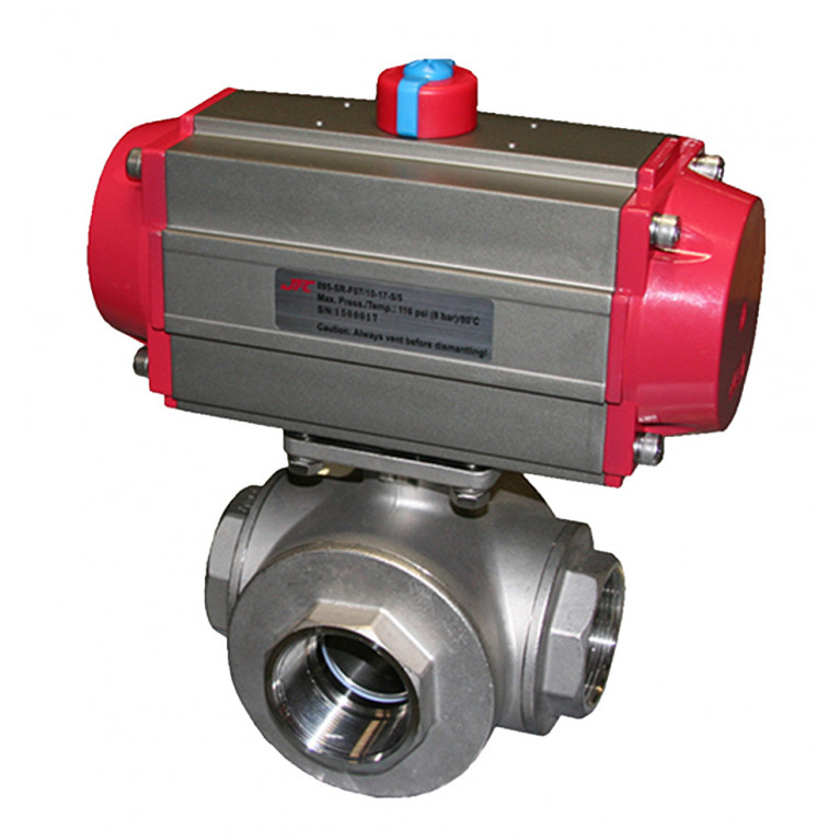 Трехходовой шаровой кран JFlow Controls DM5100/5200
