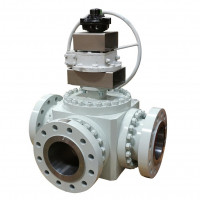 JFlow Controls серии DM3L/T2A00 Фланцевый многоходовой шаровой кран