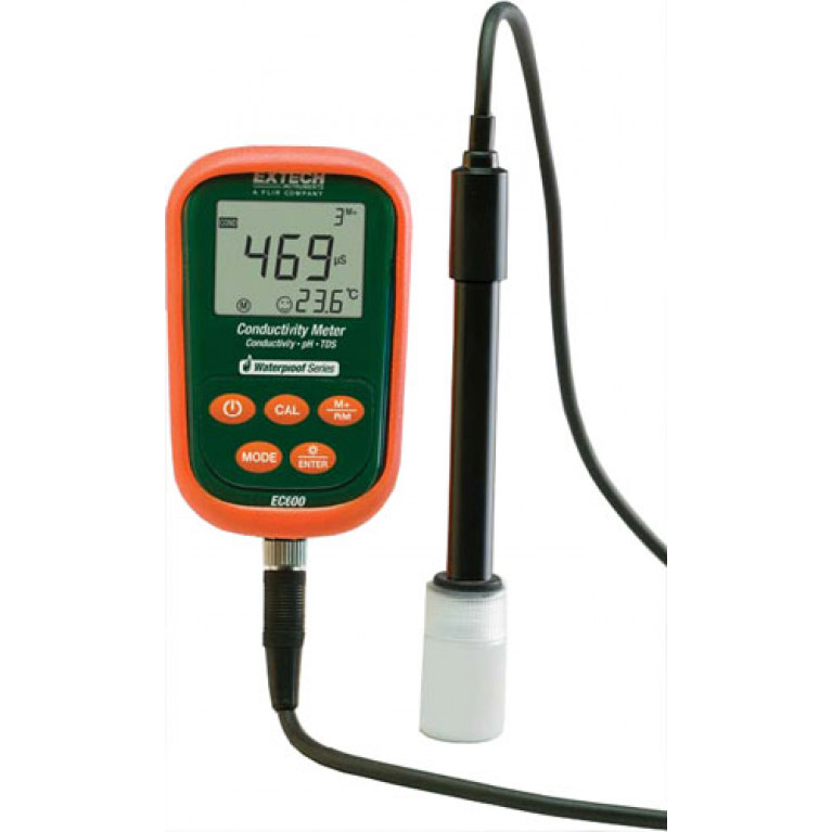 Комплект водонепроницаемого кондуктометра Extech EC600